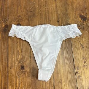 Victorias Secret vintage 90’s second skin satin thong panties size medium